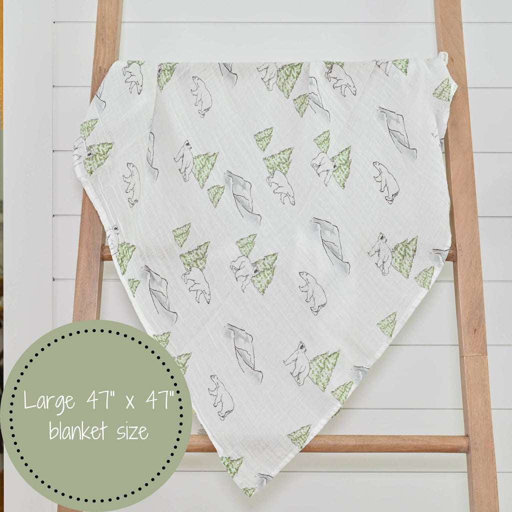 Chill Out Baby Muslin Swaddle Blanket